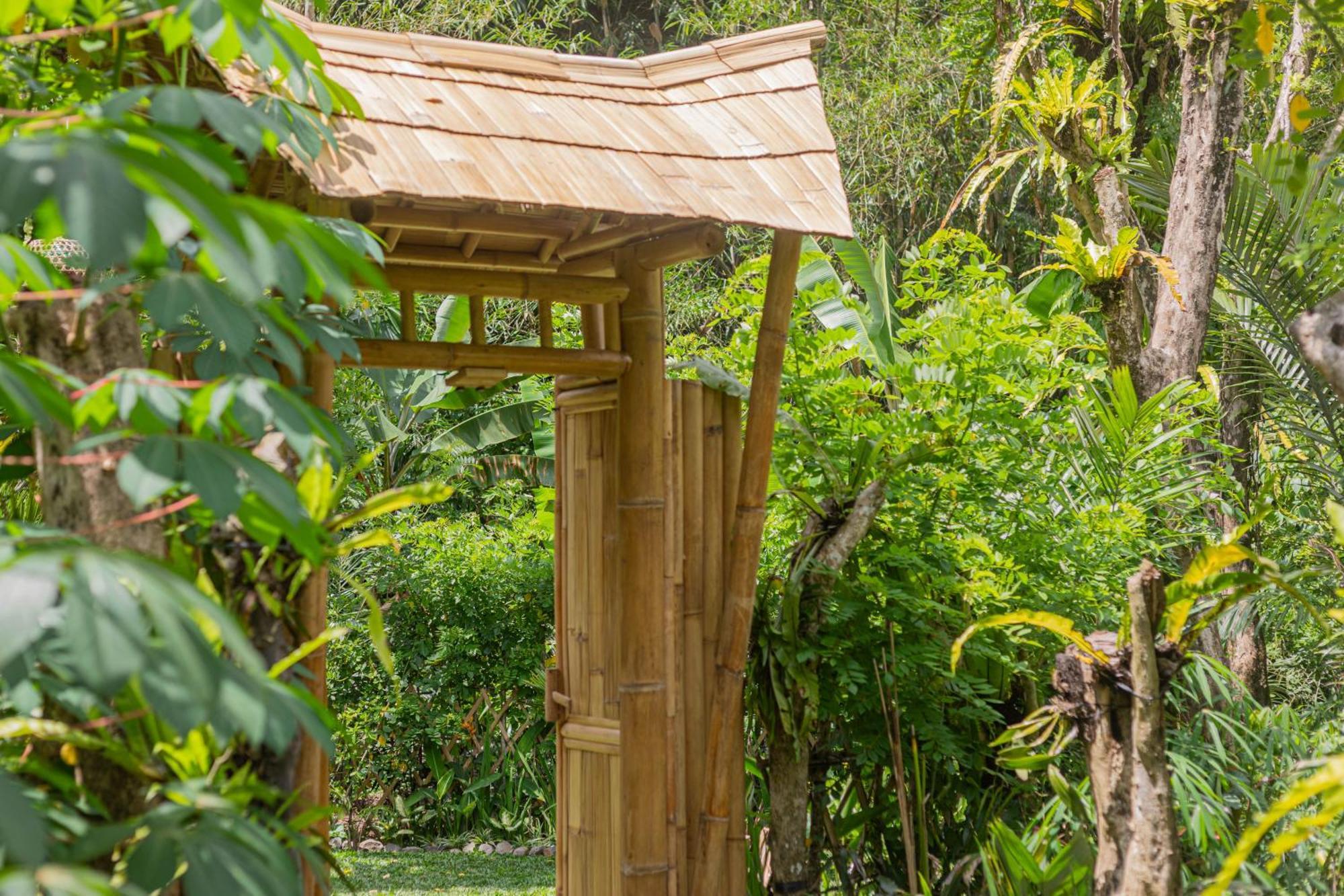 Vila Arcada Bali Bamboo House Sidemen  Exteriér fotografie