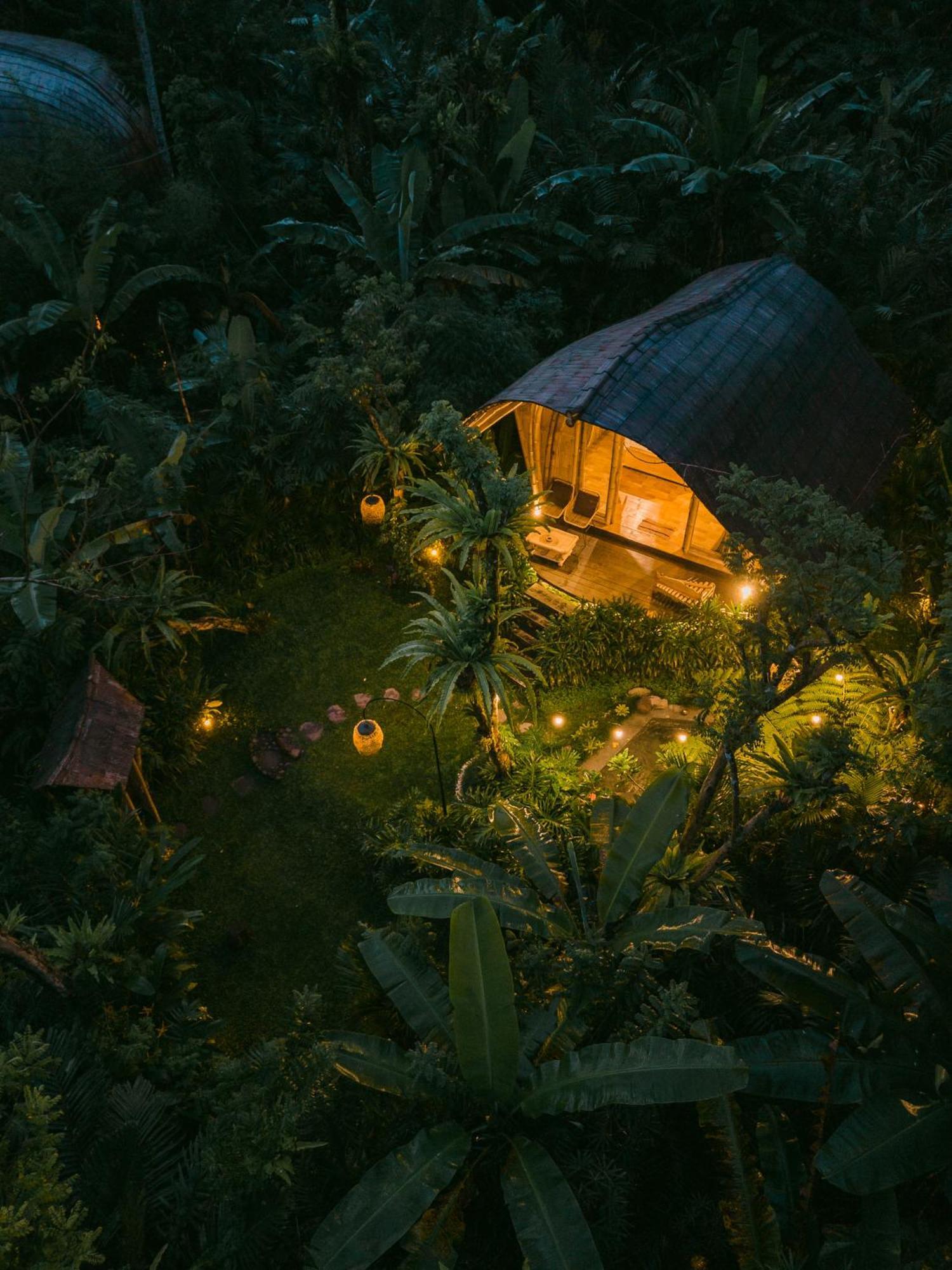Vila Arcada Bali Bamboo House Sidemen  Exteriér fotografie