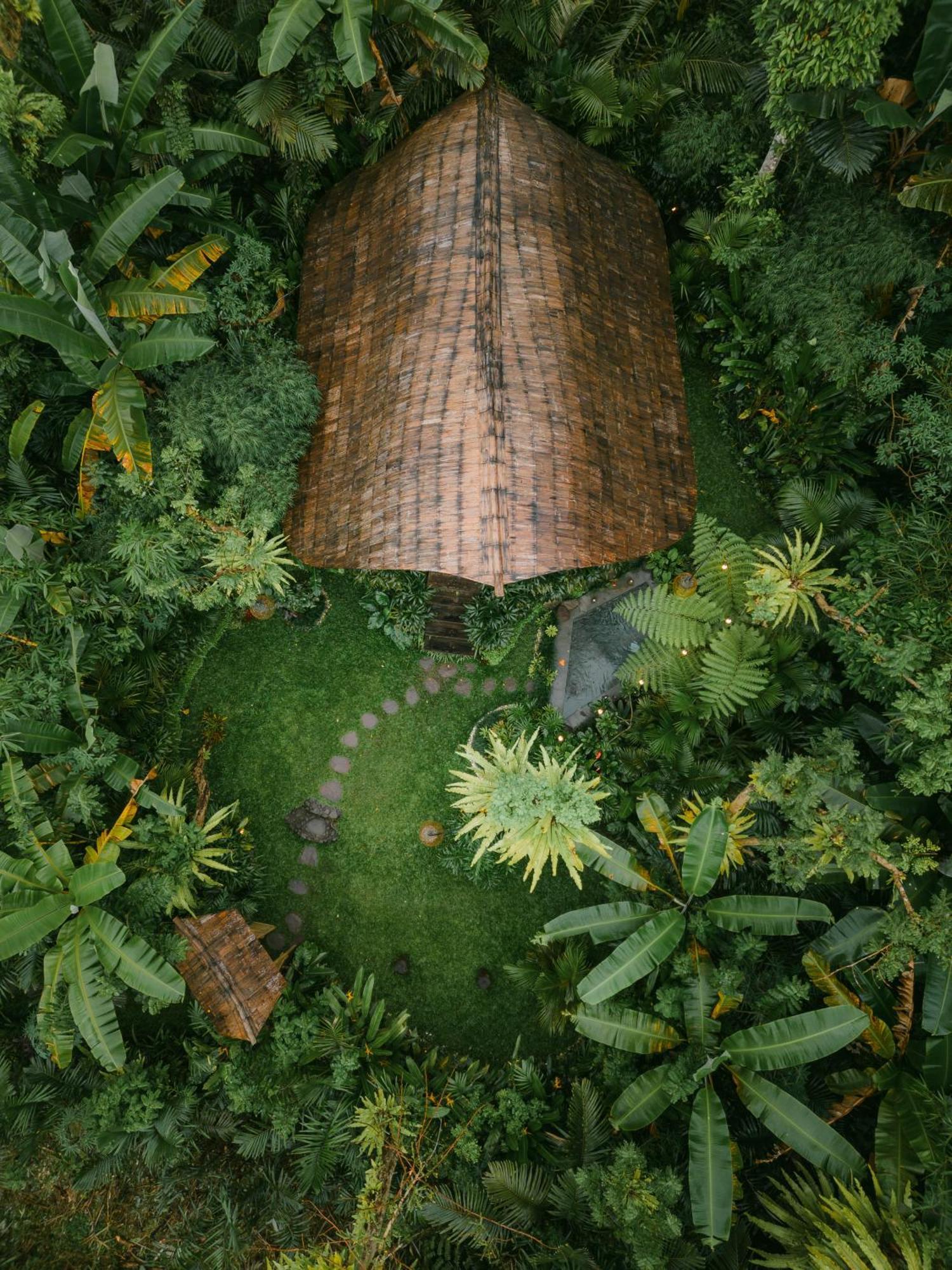 Vila Arcada Bali Bamboo House Sidemen  Exteriér fotografie