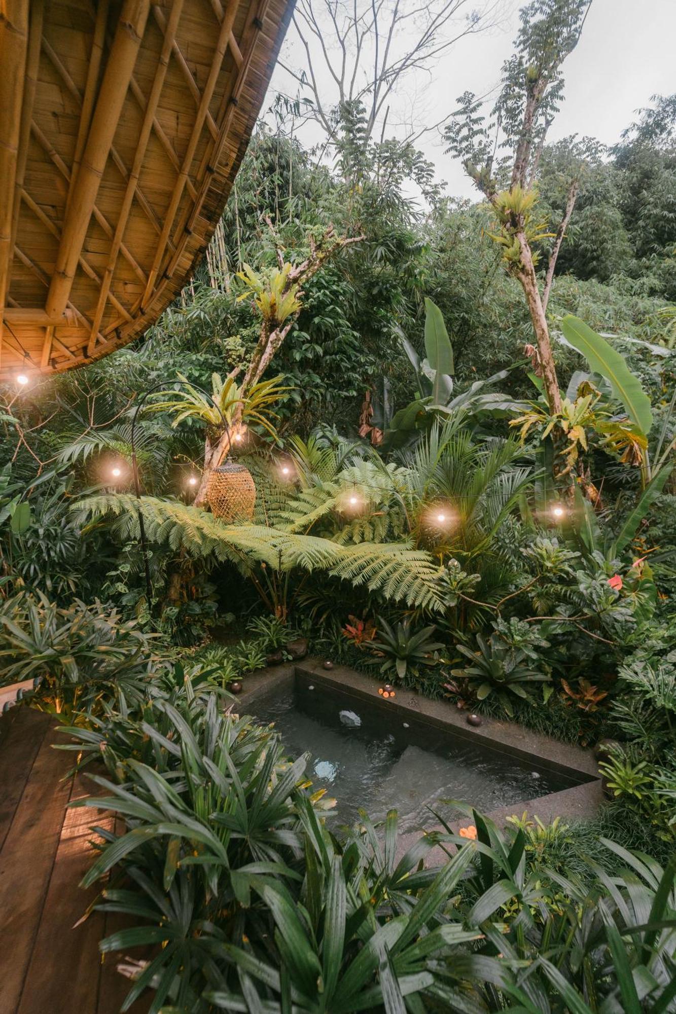Vila Arcada Bali Bamboo House Sidemen  Exteriér fotografie