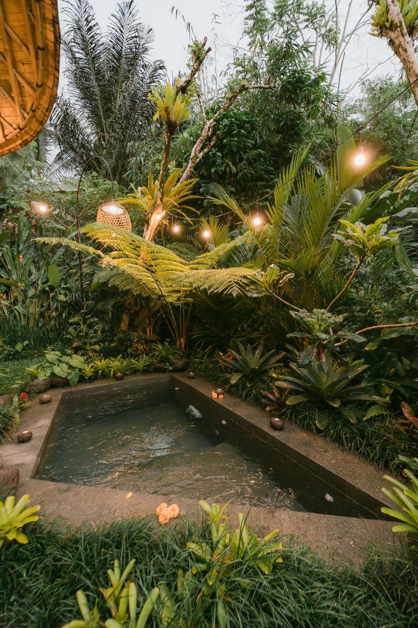 Vila Arcada Bali Bamboo House Sidemen  Exteriér fotografie