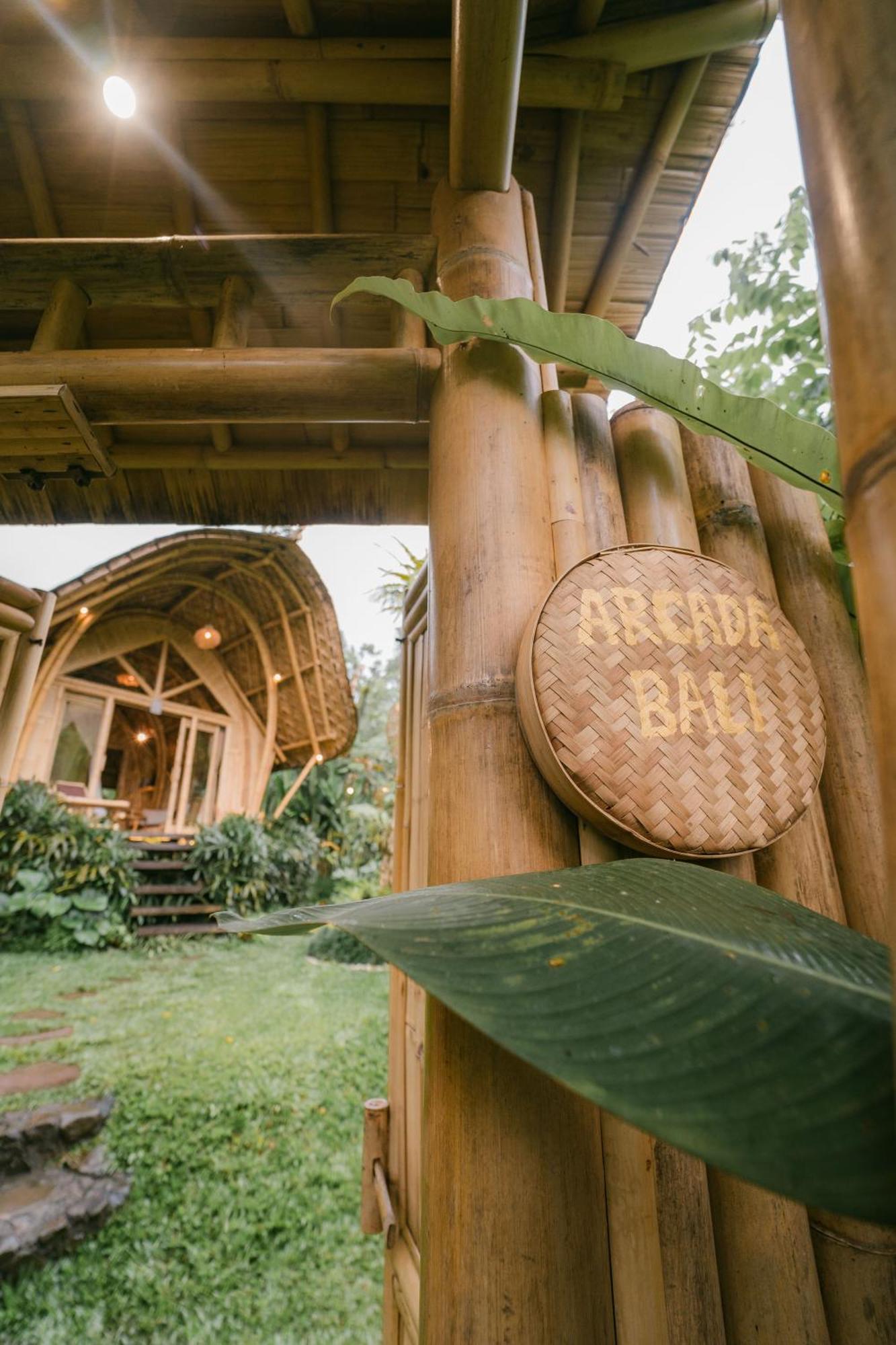 Vila Arcada Bali Bamboo House Sidemen  Exteriér fotografie