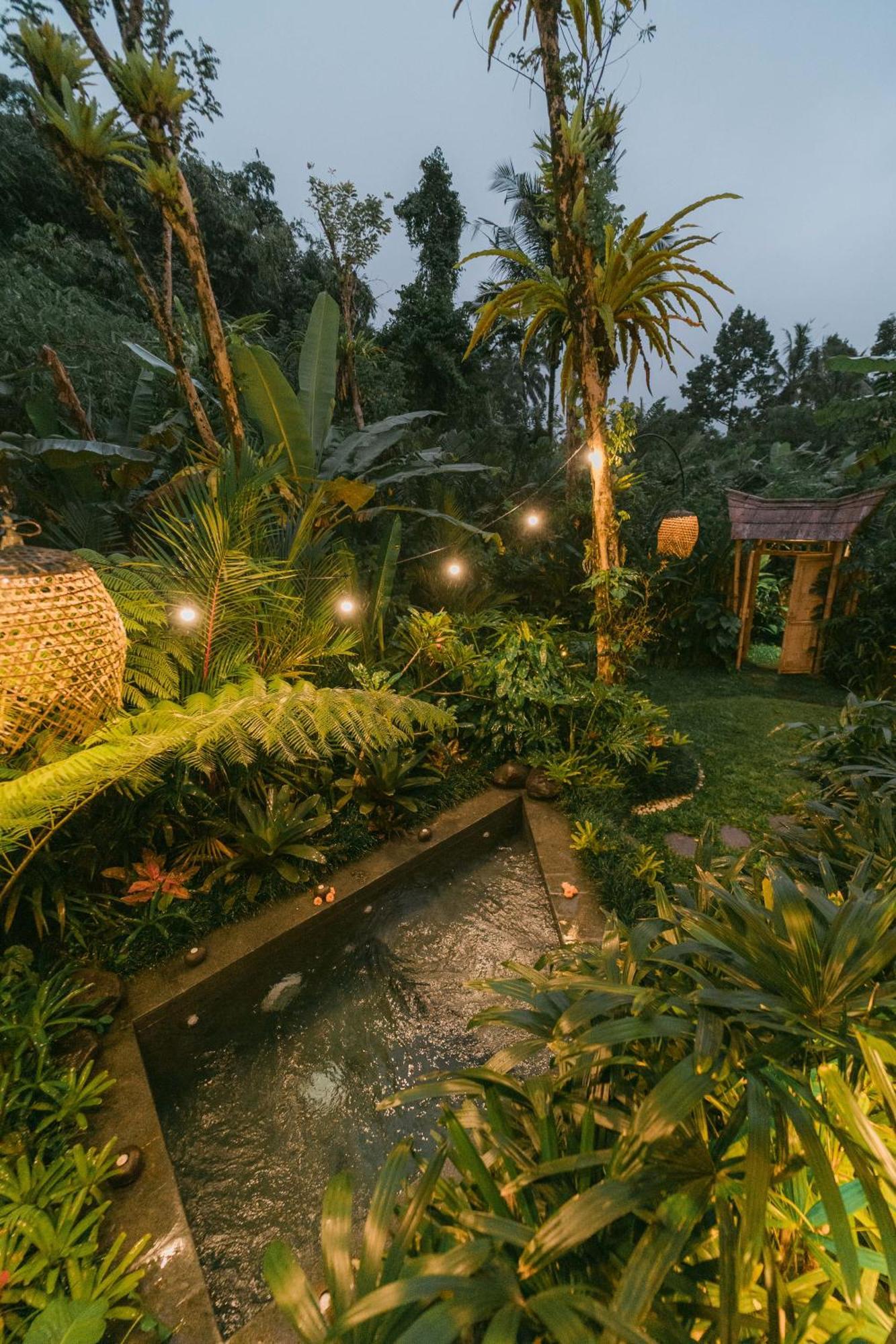 Vila Arcada Bali Bamboo House Sidemen  Exteriér fotografie