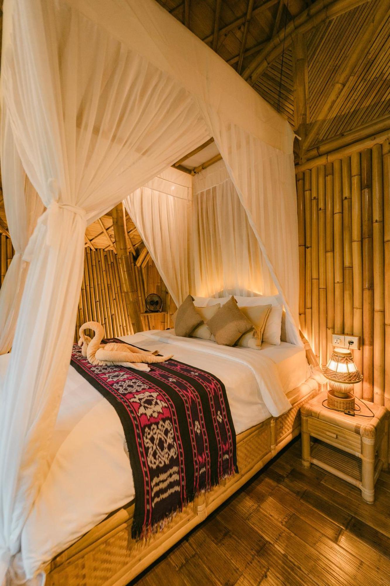 Vila Arcada Bali Bamboo House Sidemen  Exteriér fotografie