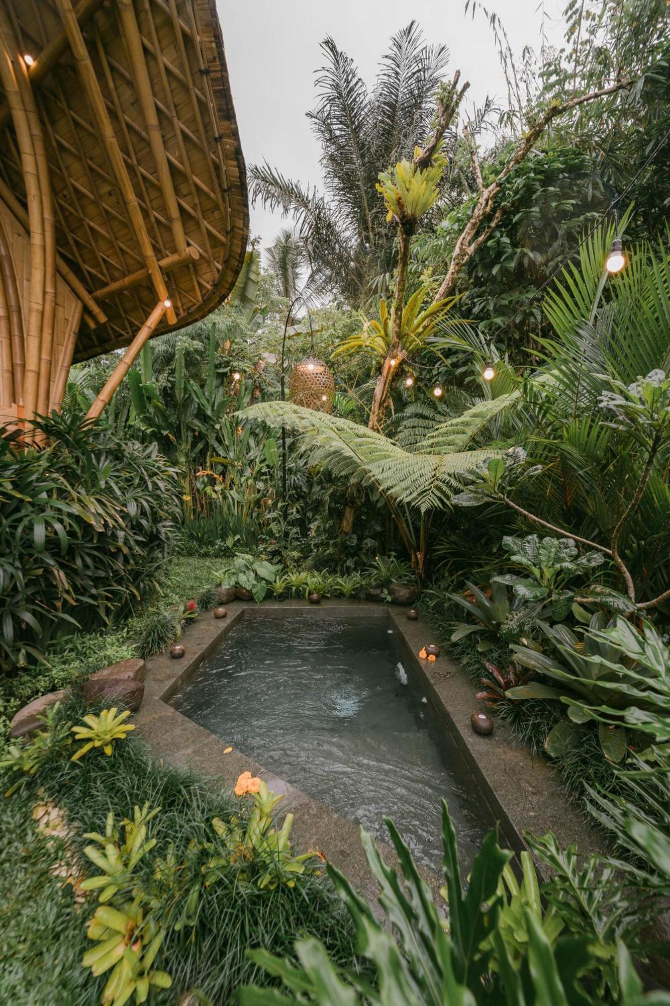 Vila Arcada Bali Bamboo House Sidemen  Exteriér fotografie