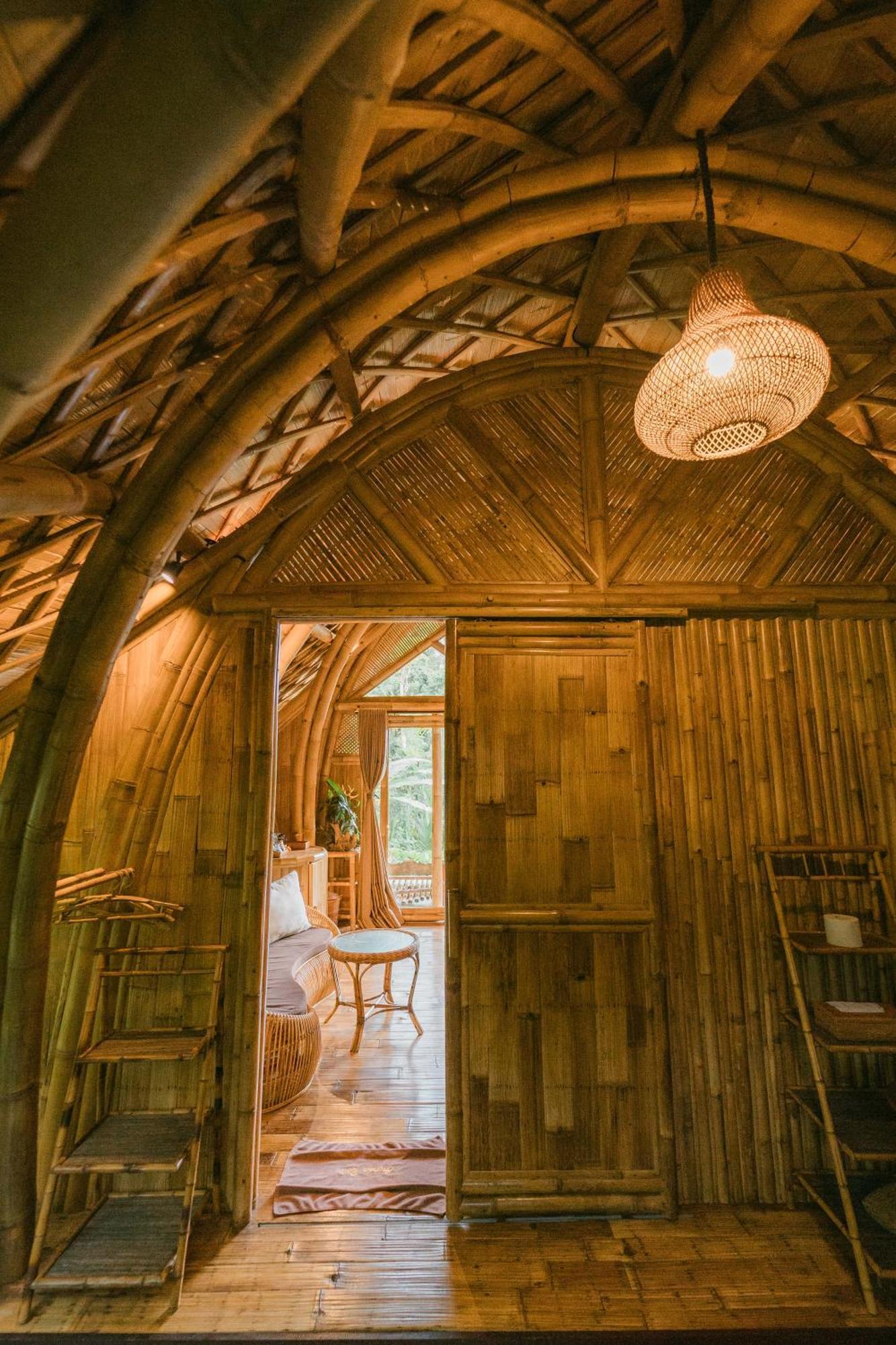 Vila Arcada Bali Bamboo House Sidemen  Exteriér fotografie