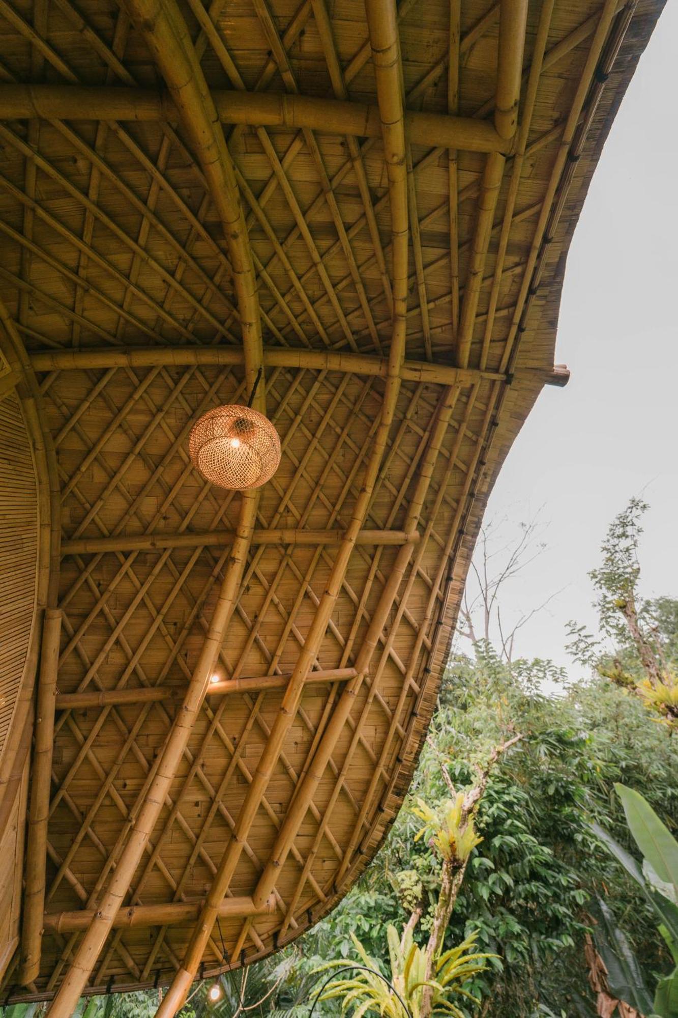 Vila Arcada Bali Bamboo House Sidemen  Exteriér fotografie