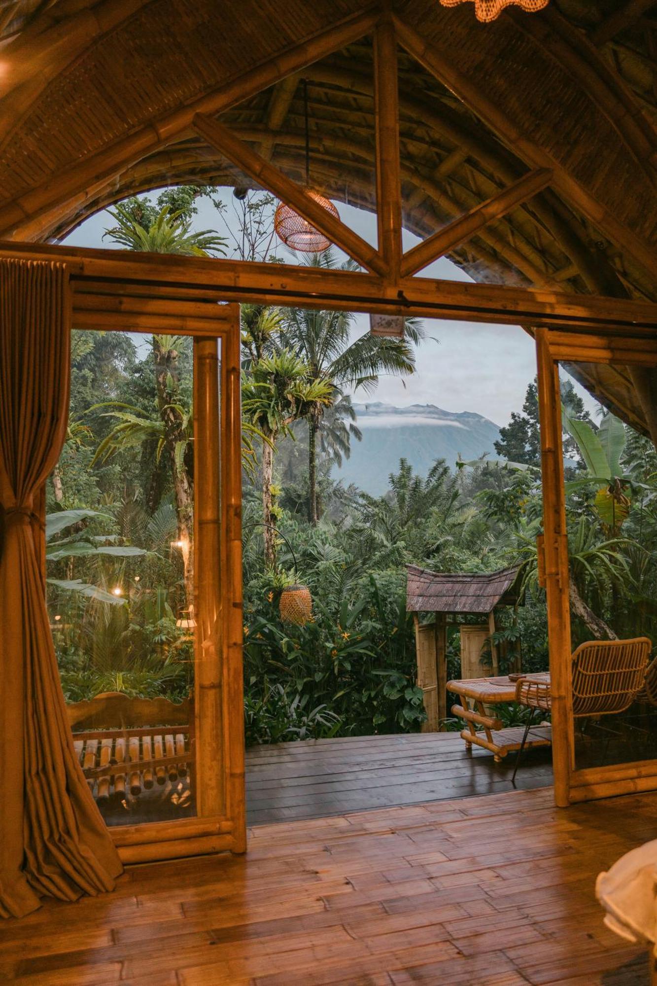 Vila Arcada Bali Bamboo House Sidemen  Exteriér fotografie