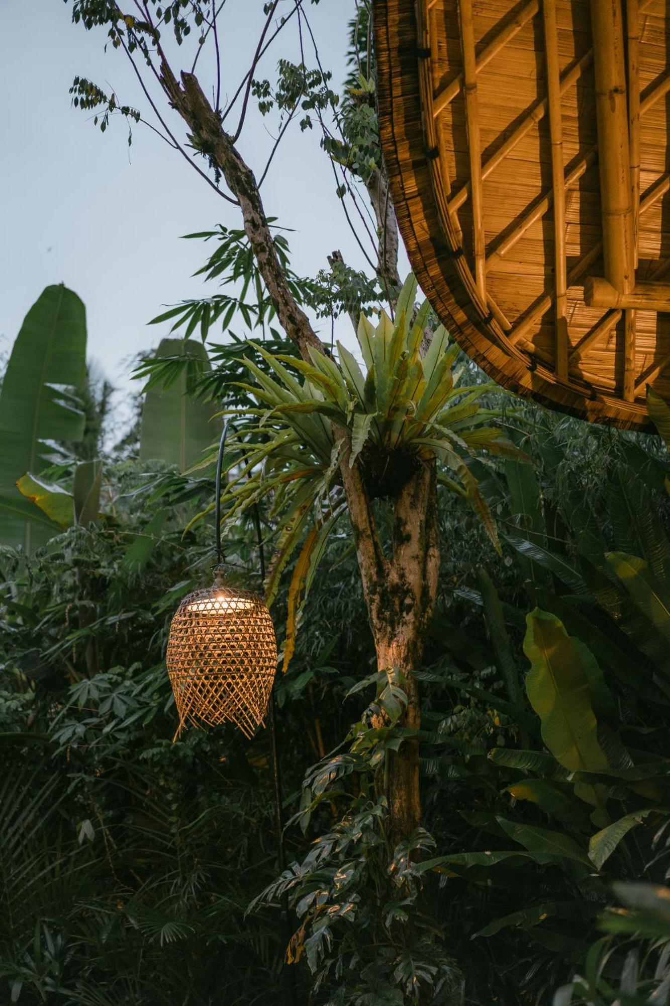 Vila Arcada Bali Bamboo House Sidemen  Exteriér fotografie