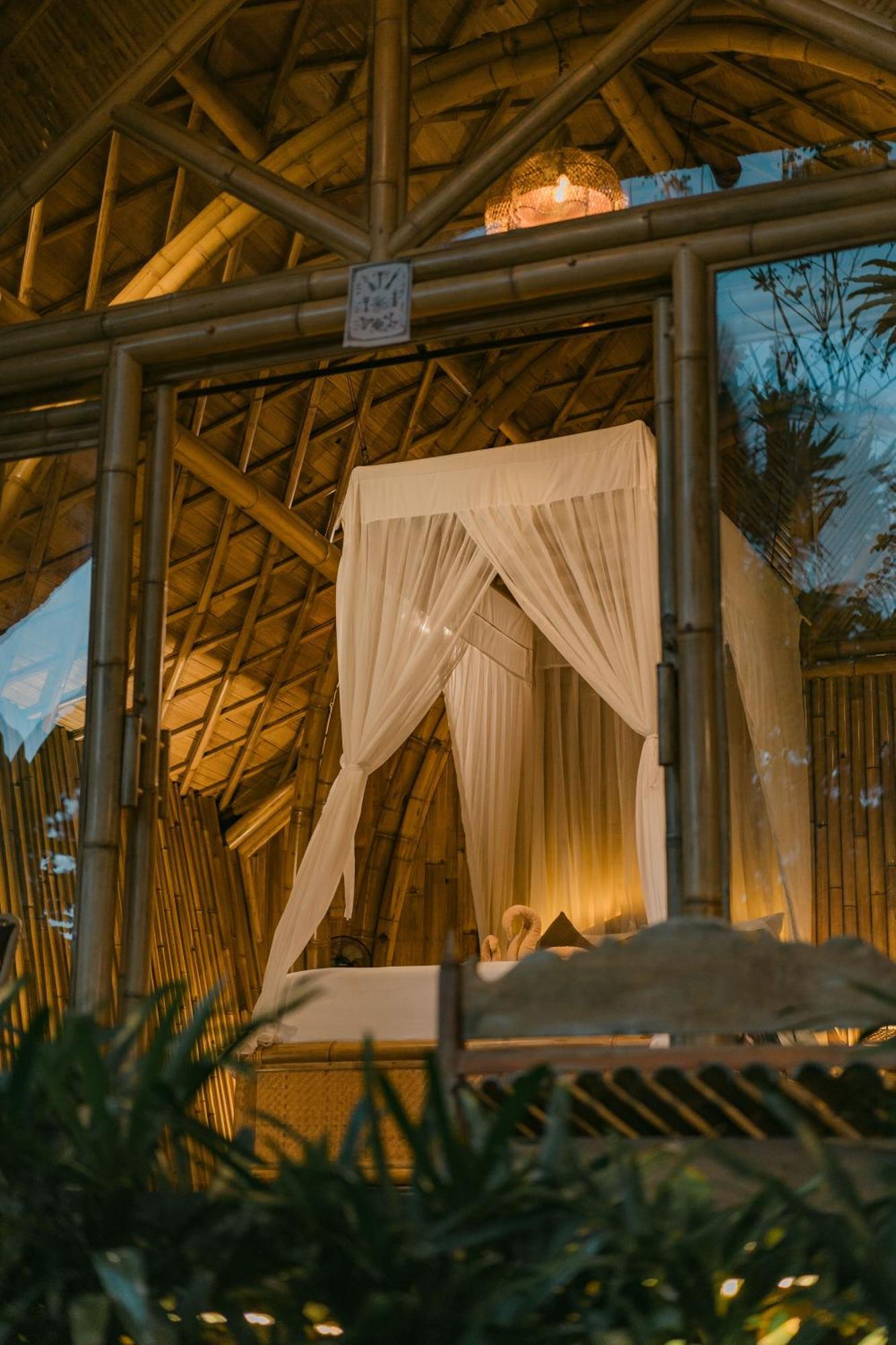 Vila Arcada Bali Bamboo House Sidemen  Exteriér fotografie