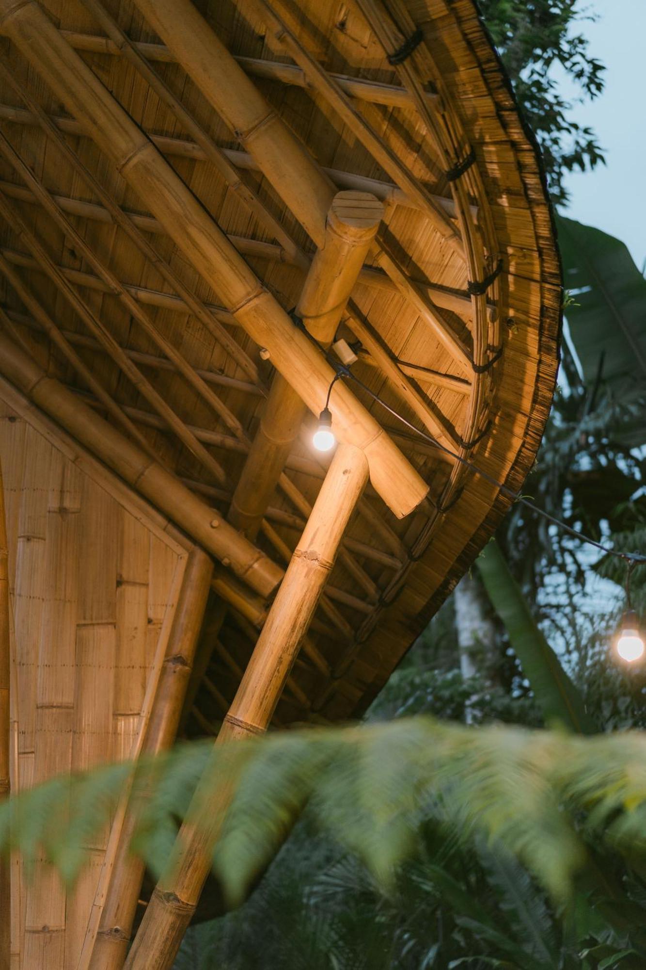Vila Arcada Bali Bamboo House Sidemen  Exteriér fotografie